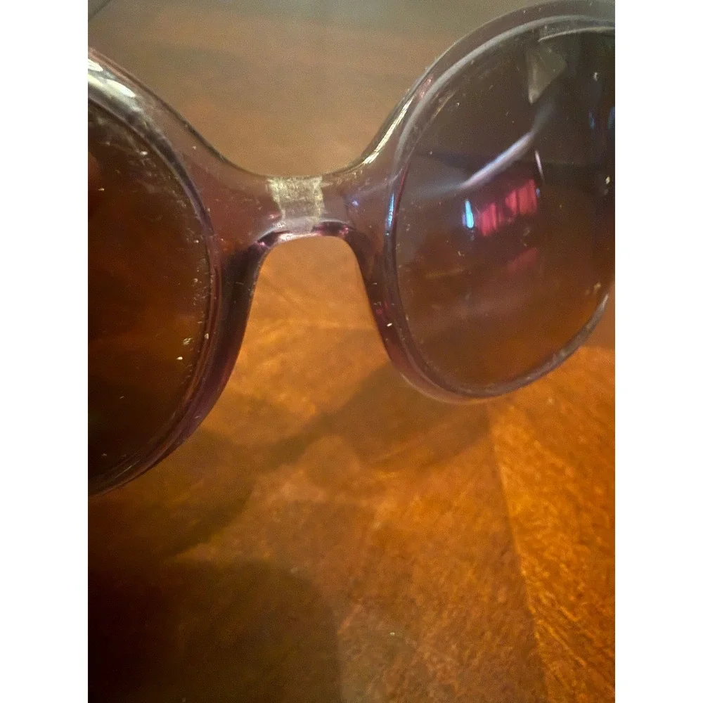 Versace 4174 Purple‎ Butterfly Sunglasses 121/8H 61-19-125 Made in Italy